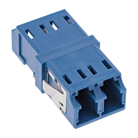 LC Duplex (v) - LC Duplex (v) Optical Fiber koppelstuk - Single Mode – afbeelding 1