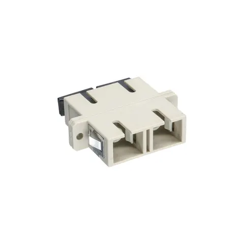 SC Duplex (v) - SC Duplex (v) Optical Fiber inbouw koppelstuk - Multi Mode – afbeelding 1