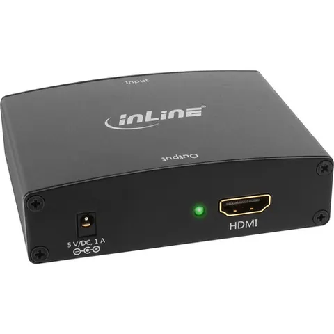 InLine® Conv. VGA+Audio naar HDMI – afbeelding 1