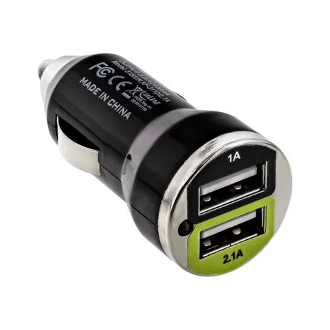 InLine dubbele USB autolader 2,1A – afbeelding 1