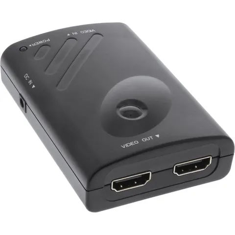 InLine 1x DisplayPort naar 2x HDMI splitter – afbeelding 1