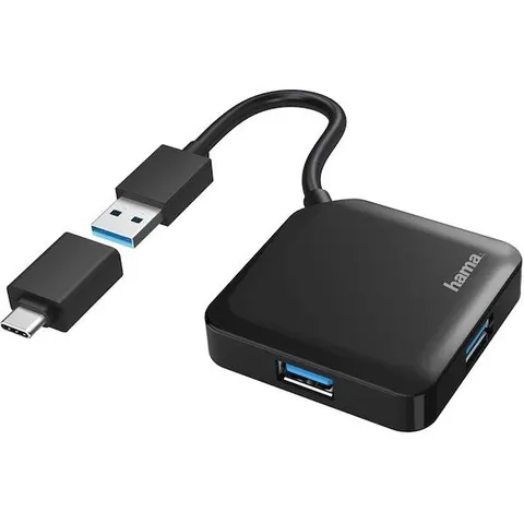 hama USB-Hub 4-fach – Bild 1
