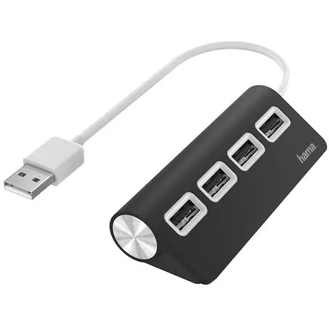 MTRADING Hama USB Hub 4 Porte – immagine 1