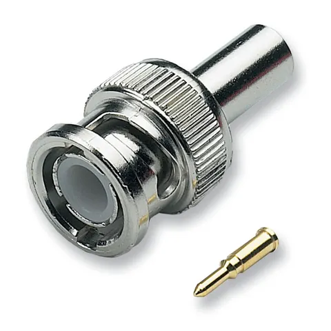 BNC-Crimpstecker gerade RG59/62 75/93 Ohm – Bild 1