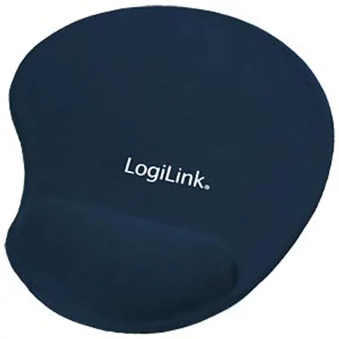 LOGILINK Maus-Pad mit Gel-Auflage, blau – Bild 1