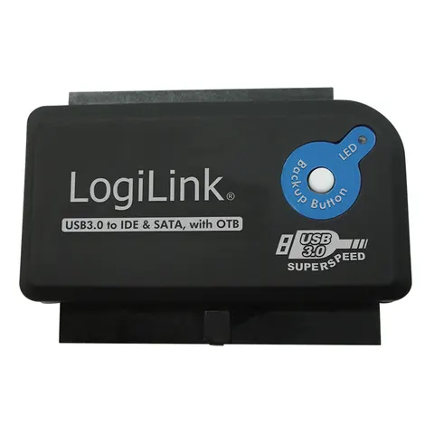 Logilink Adapter USB 3.0 > IDE& S-ATA – Bild 1