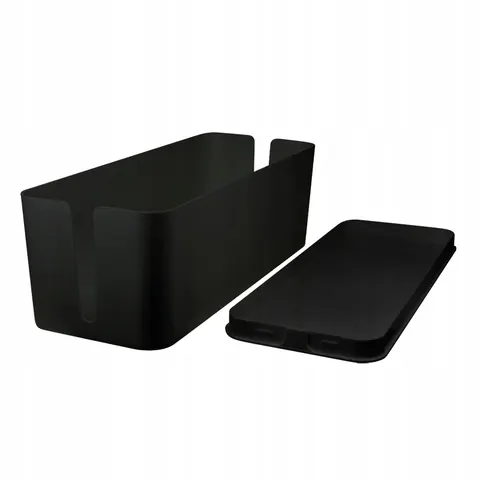 LOGILINK Kabelbox KAB0061, schwarz – Bild 1
