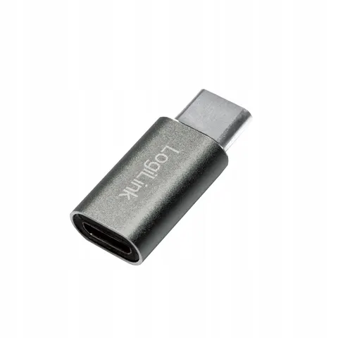 LogiLink USB Adapter, USB-C Stecker - Micro USB Kupplung – Bild 1