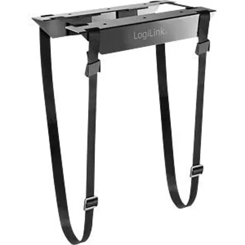 LogiLink PC-Halter Gurtsystem, aus Stahl, schwarz – Bild 1