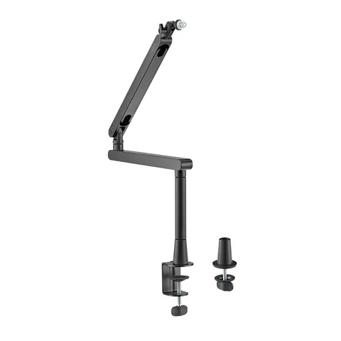 LogiLink Professioneller Mikrofonarm, schwarz – Bild 1