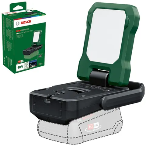 Bosch Akku-LED-Leuchte EasySpotLight 18V-400, Karton – Bild 1