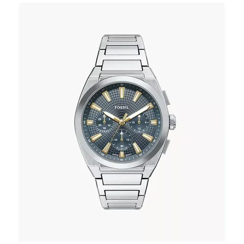 FOSSIL Everett Mannen Horloge 42 mm - Zwart – afbeelding 1