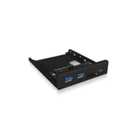 ICY BOX IB-HUB1417-i3 Schwarz – Bild 1