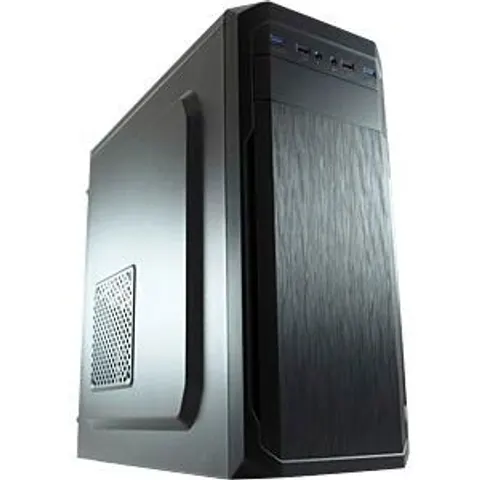 LC-Power 7039B Midi Tower Zwart – afbeelding 1