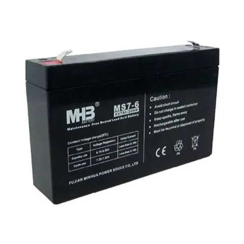 PowerWalker Accu 6V 7Ah – afbeelding 1
