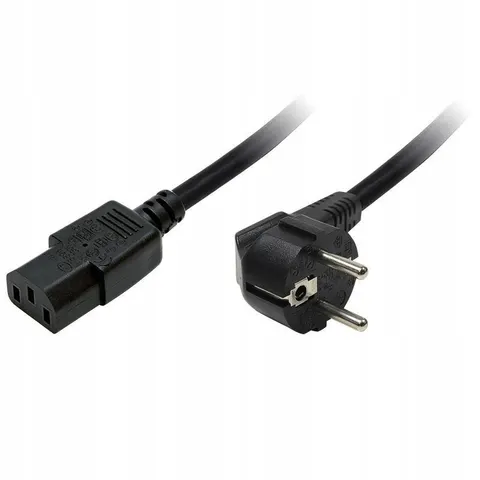 Logilink Power Cord, CEE-VII-C13, black, 1,80m – Bild 1