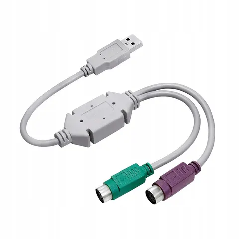 Logilink Adapter USB A > PS/2 0.20m – Bild 1
