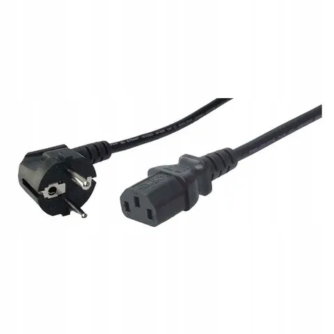 LOGILINK Kaltgerätekabel, 3 m, schwarz – Bild 1