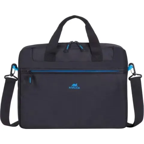 Rivacase Notebooktasche 14", schwarz 8027 Schwarz – Bild 1