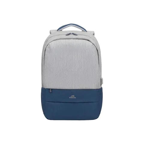 Rivacase 7567 Grau / Dunkelblau Notebookrucksack bis 17,3" – Bild 1