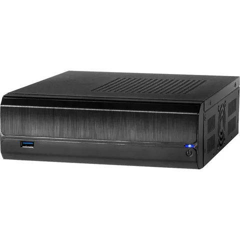 Inter-Tech JX-500 | Mini Tower Case | Zwart – afbeelding 1