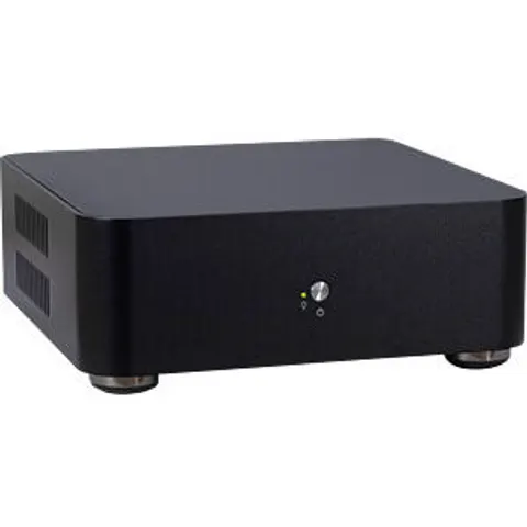 Inter-Tech ITX A60 Mini Tower Zwart 60 W – afbeelding 1