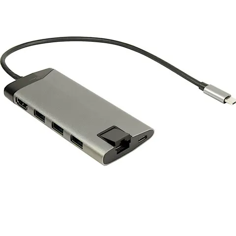 Inter-Tech Dockingstation Argus GDC-802 USB-C 1xHDMI Mobile – Bild 1