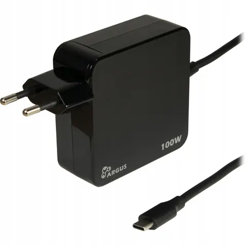 Inter-Tech Stecker-Netzteil PD-2100 100W USB-C schwarz – Bild 1