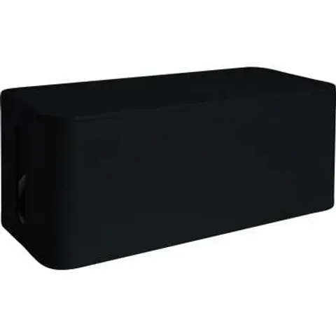 MediaRange Kabelbox 0.23 m schwarz – Bild 1