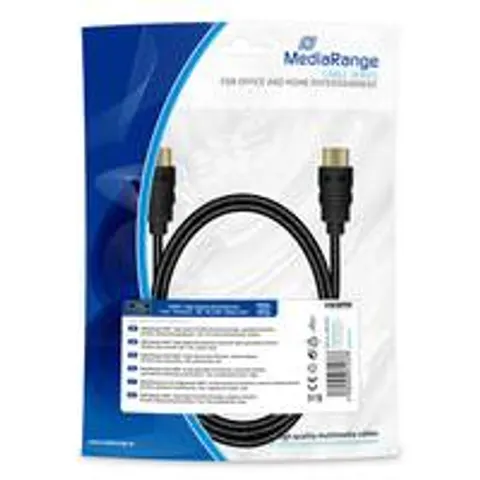 MediaRange HDMI-Kabel MRCS195 1 m – Bild 1