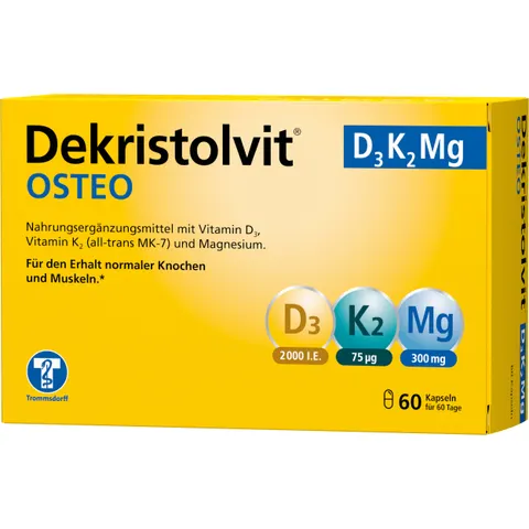 Dekristolvit OSTEO D3K2Mg Kapseln – 221136 – Bild 1