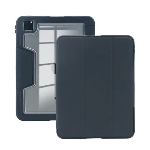 DEQSTER 40-2000072 tablet case 27.9 cm (11") Folio Black – image 1