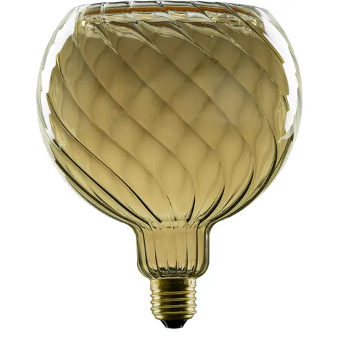 SEGULA LED Floating Globe 150 twisted smokey grau E27 230Lm – Bild 1