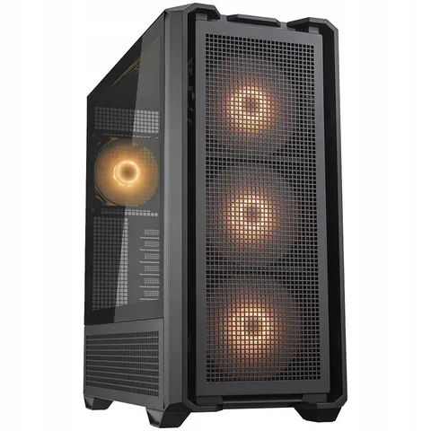 COUGAR MX600 RGB Full Tower PC Behuizing - Zwart – afbeelding 1