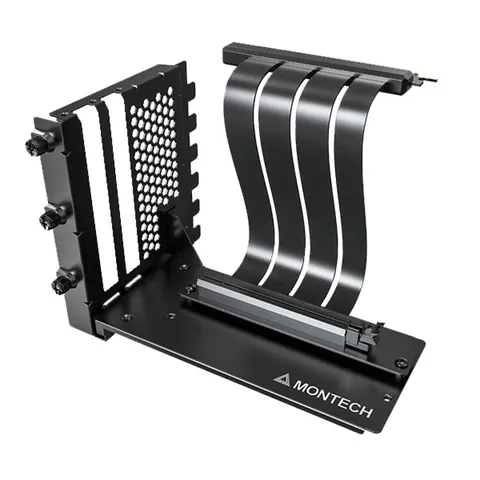 Montech Vertikales GPU Mounting Kit, schwarz – Bild 1