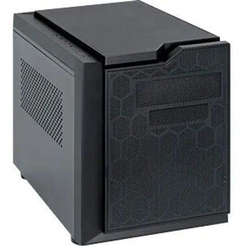 Chieftec CI-01B-OP Computer-Gehäuse Cube Schwarz – Bild 1