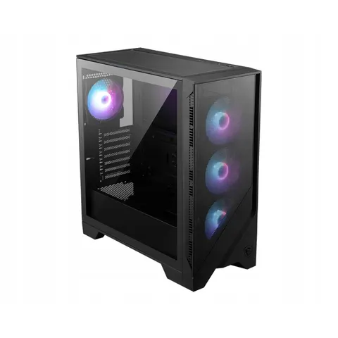 MSI MAG FORGE 321R AIRFLOW | PC-Gehäuse – Schwarz – Bild 1