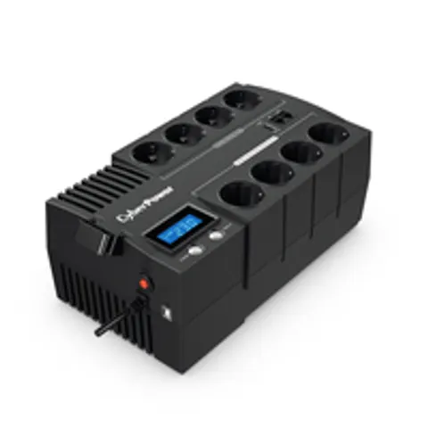 CyberPower – BR700ELCD – Line-interactieve UPS – 700 VA – LCD – afbeelding 1
