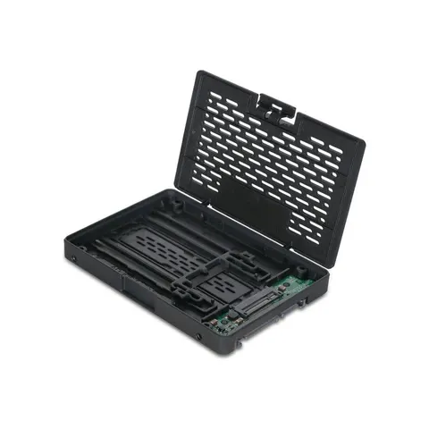 Adapter IcyDock M.2 SATA SSD -> 2,5"Sata SSD MB703M2P-B – Bild 1