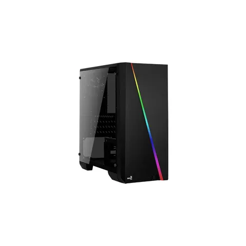 ATX Semi-tower Box Aerocool CYLONMINI LED RGB Black – afbeelding 1