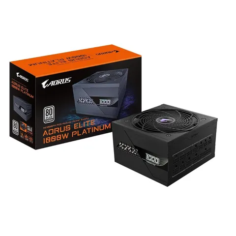 GIGABYTE AORUS ELITE P1000W ICE Power Supply Unit – 554569 – image 1
