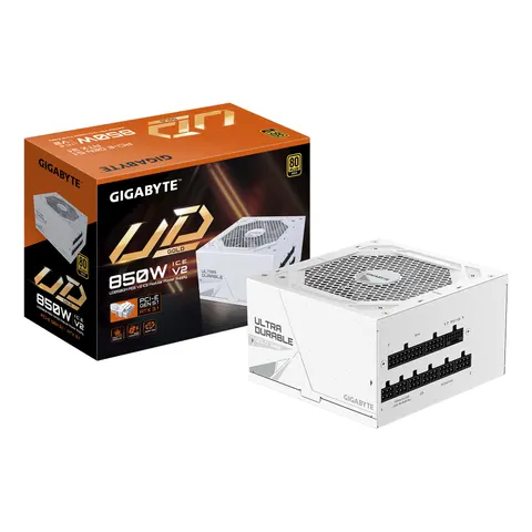 Gigabyte GP-UD850GM PG5 ICE 850W PSU – Weiß – Bild 1