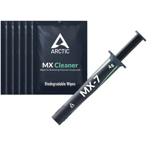 ARCTIC MX-7 - ULTIMATE Performance Thermal Paste with 6x MX Cleaner – image 1