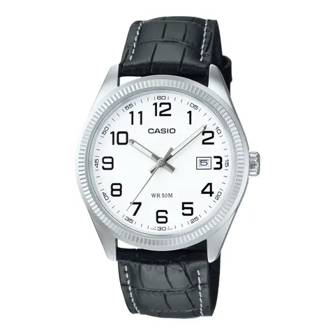 CASIO Timeless Collection Uhr MTP-1302PL-7BV | Silber – Silber OSFA – Bild 1