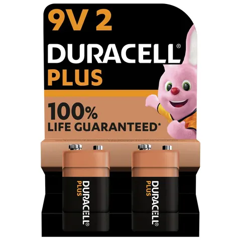 Duracell 2x 9V Single-use battery Alkaline – image 1