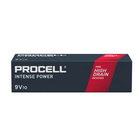 Duracell Procell Intense 9v Alkaline Batteries – image 1