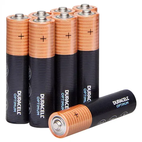 Batterij Duracell Optimum 8x AAA – afbeelding 1