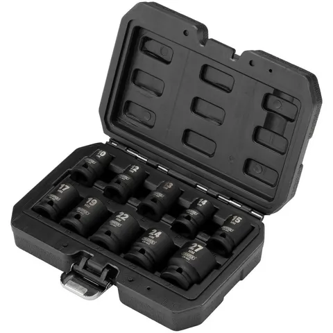 Draper 1/2" krachtdoppenset, 10-delig – afbeelding 1
