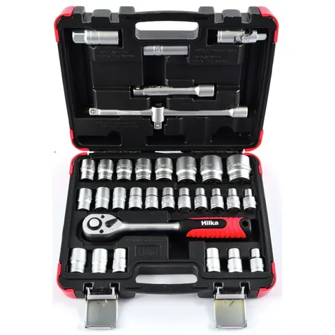 Hilka 32 Pieces 1/2 Inch Socket Set – image 1