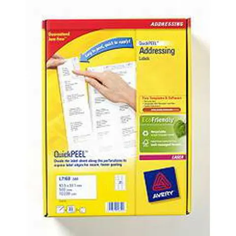 Avery QuickPEEL White FSC – image 1